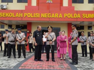 Plt Bupati Langkat & Kapolda Sumut Hadiri Penutupan Pendidikan Bintara Polri SPN Hinai