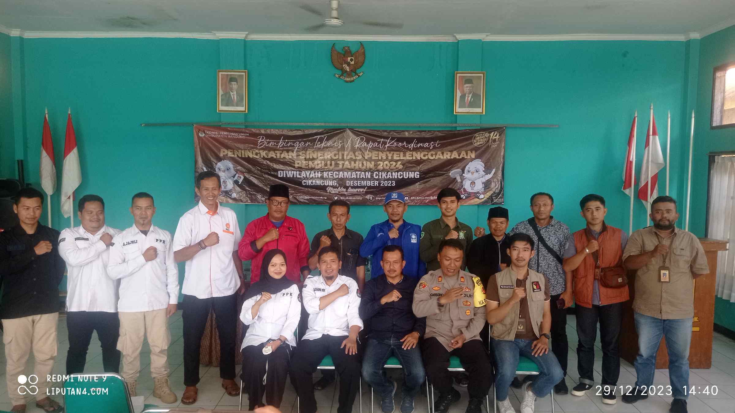 ppk-cikancung-gelar-rakor-peningkatan-sinergitas-penyelenggaraan-pemilu-tahun-2024