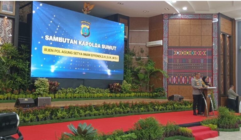 Pers Rilis Refleksi Akhir Tahun 2023, Kapolda Sumut: Jumlah Kejahatan ...