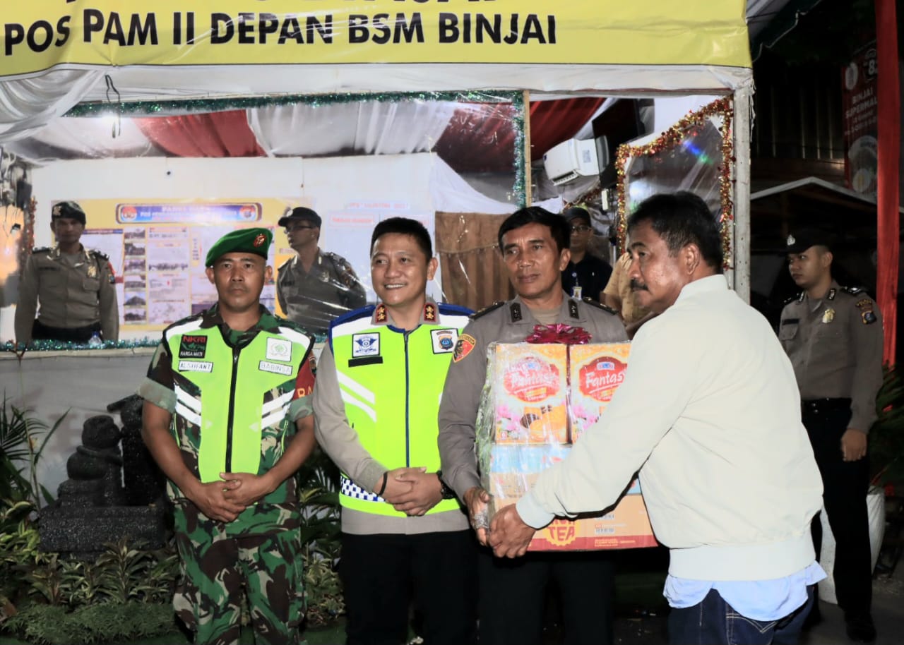 pastikan-malam-pergantian-tahun-aman-dan-kondusif,-polres-binjai-bersama-forkopimda-gelar-patroli-bersama