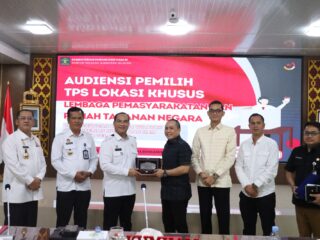 kemenkumham-sumsel-terima-audiensi-kpu-sumsel,-pastikan-seluruh-wbp-dapat-menyampaikan-hak-suaranya