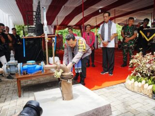 Resmikan Sumur Bor di Yogyakarta, Kapolri: Kita Harapkan Bermanfaat untuk Masyarakat