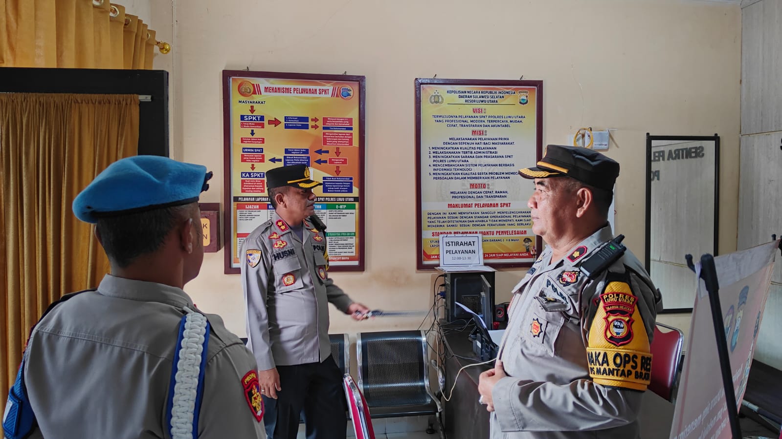 kapolres-luwu-utara,-akbp-muhammad-husni,-sik,-mh.,-lakukan-pengecekan-rutan-dan-fasilitas-polres-pada-hari-pertama-menjabat