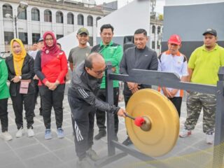 Pj Walikota Padangsidimpuan Letnan Dalimunthe Resmikan Renovasi Alun – Alun Alaman Bolak Padangsidimpuan