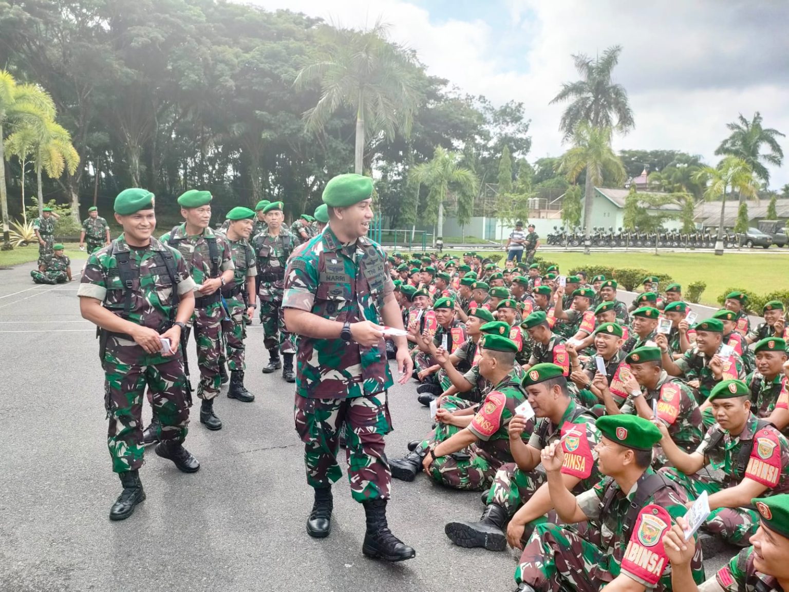 serentak,-korem-044/gapo-dan-kodim-jajaran-gelar-apel-kesiapsiagaan-pemilu-2024