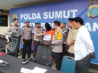 polsek-medan-sunggal-ungkap-kasus-pembunuhan-terhadap-perempuan-di-jalan-pembangunan,-ternyata-korban-istri-pelaku