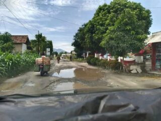 Sempat Viral PUPR Lamsel Siapkan Anggaran 400 Juta Untuk Timbun Jalan Bumidaya-Bumirestu