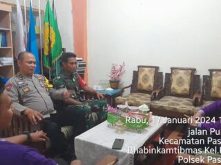 Bhabinkamtibmas dan Babinsa Sambang Preemtif dan Dialogis Dengan Kepala Sekolah SMPIT