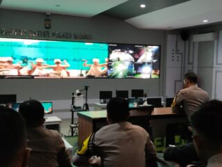 Polres Mamasa Nobar Pameran Lukisan dan Pentas Musik Secara Darin