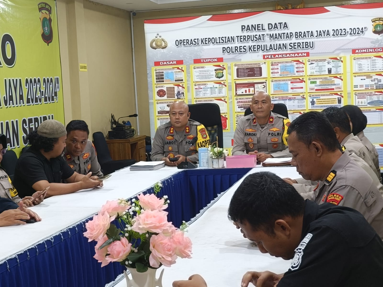 kapolres-kepulauan-seribu-dan-pejabat-utama-polres-saksikan-nobar-virtual-jogja-asik:-‘jogja-bermusik-untuk-indonesia-apik’