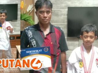 Mang A’im Bangga Putra Sulungnya Raih Juara II Kelas Kata Pra Pemula Kejuaraan Karate Antar Ranting Lemkari Se – Kabupaten OKU Ke VIII Tahun 2024