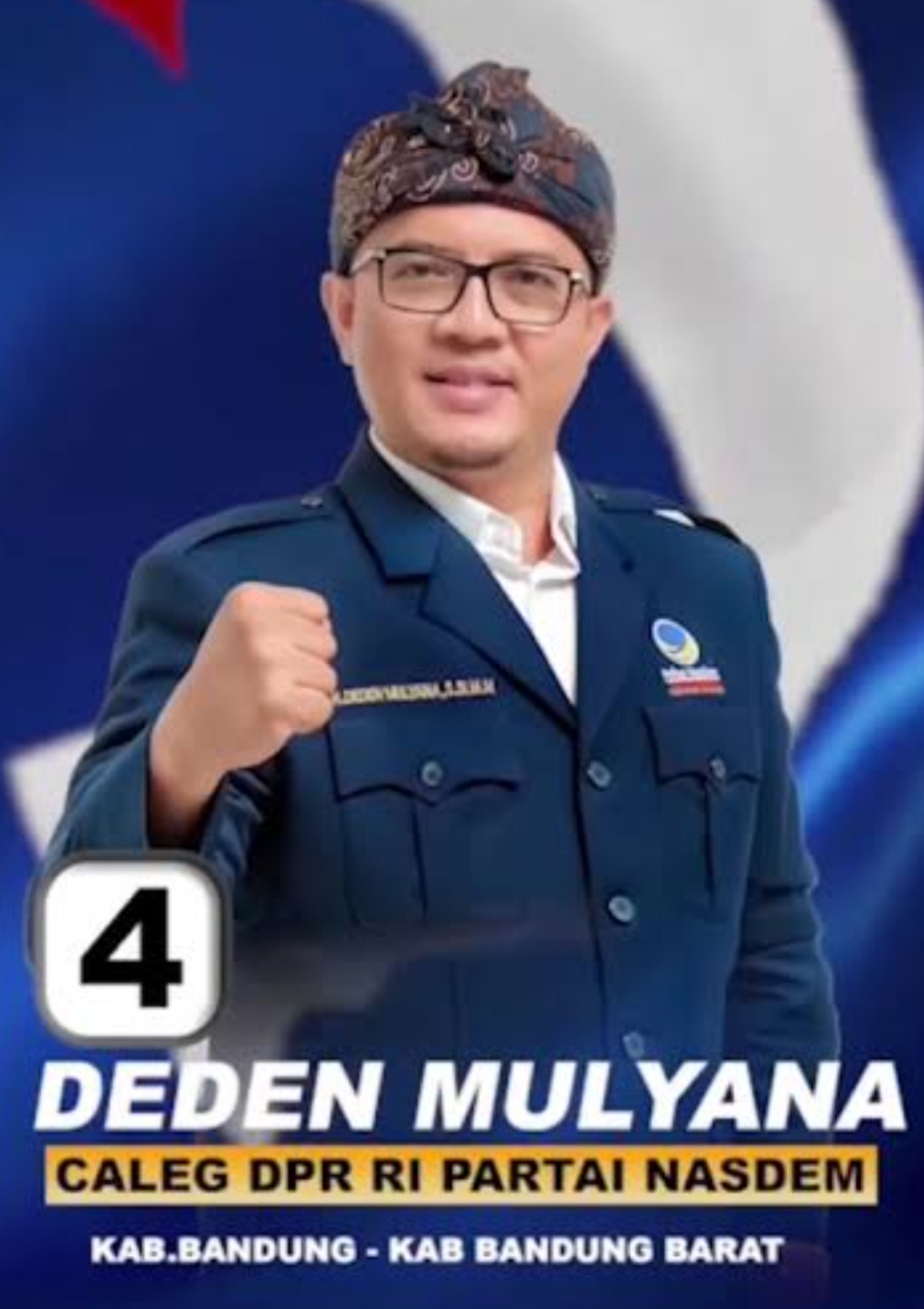 inilah-deden-mulyana-caleg-dpr-ri-partai-nasdem-yang-berkomitmen-wakafkan-100-persen-gajinya