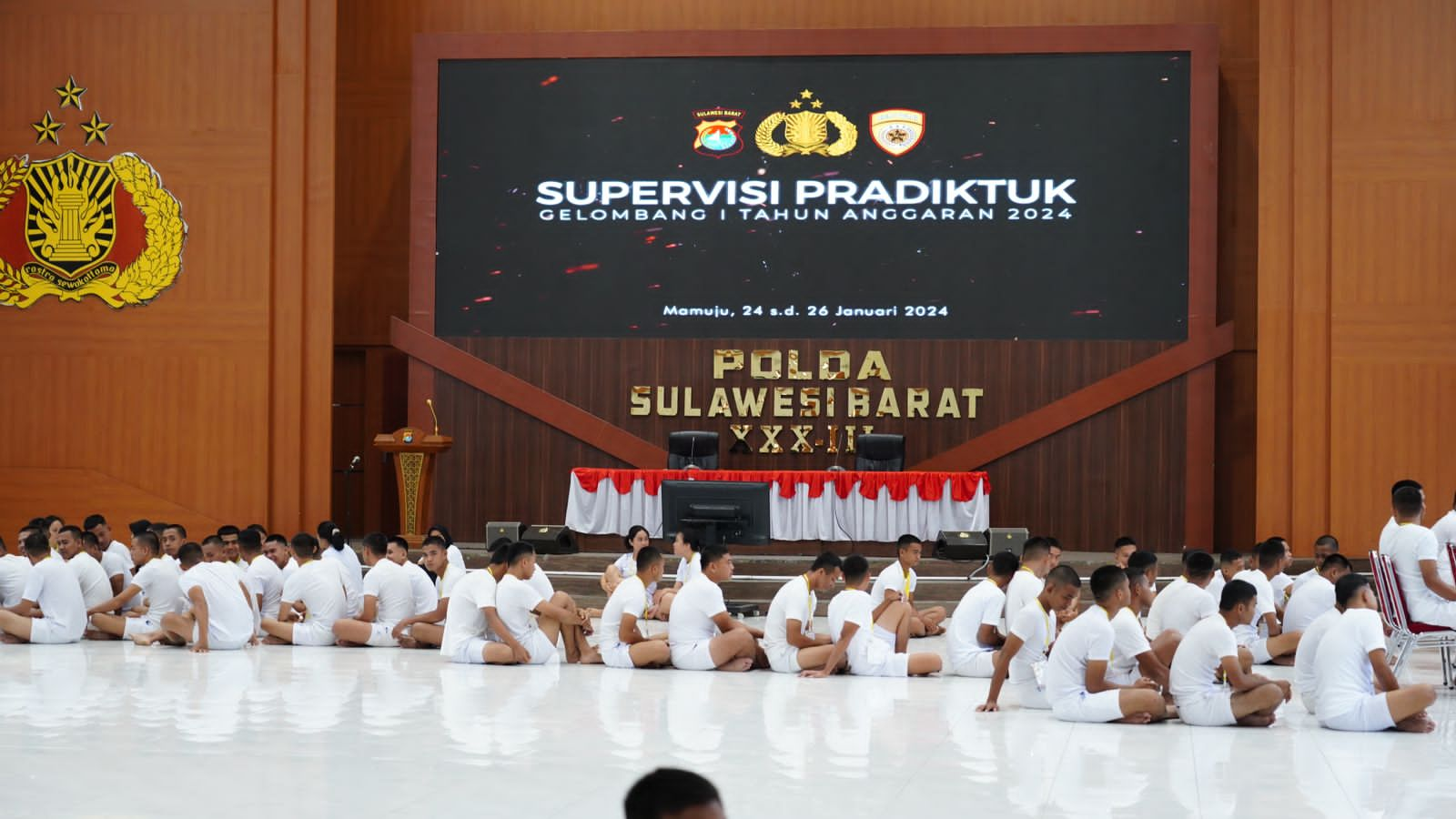 supervisi-pradiktuk,-biro-sdm-polda-sulbar-pastikan-kesiapan-244-calon-siswa