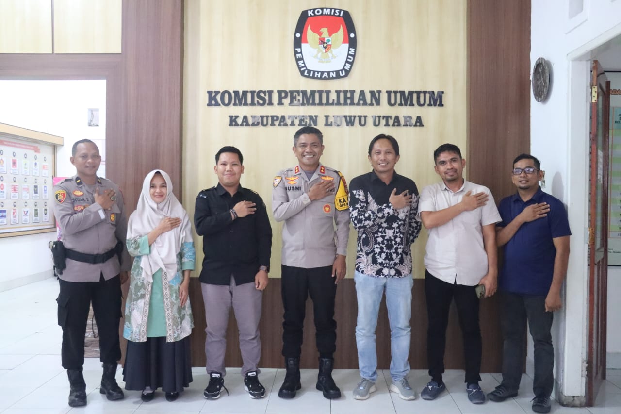 pastikan-kesiapan-jelang-pencoblosan-kapolres-luwu-utara-temui-langsung-komisioner-kpu-dan-bawaslu