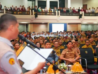 Jajaran Forkopimda Deklarasi Pemilu Damai Bersama Ketua OSIS & UPT Disdik Sulsel