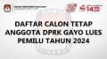 kip-gayolues-tetapkan-256-dct-caleg-dprk-kabupaten-gayolues-pemilu-2024,-berikut-nama-namanya