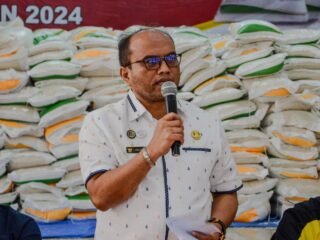 Pemko Padangsidimpuan menyalurkan bantuan pangan CBP tahun 2024 sebanyak 11. 842 Penerima