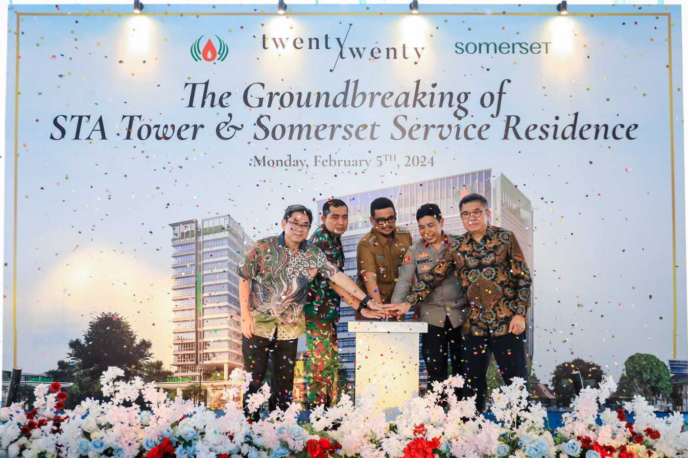 groundbreaking-pembangunan-gedung-sta-tower,-bobby-nasution:-roda-perekonomian-kota-medan-semakin-baik