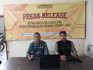 Tahapan Pendistribusian Logistik Penting, Panwaslu Cikancung Lakukan Pengawasan