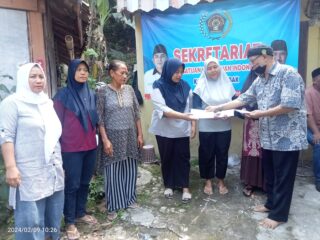 PWI Lebak gelar aksi sosial bersama warga sekaligus peringati HPN