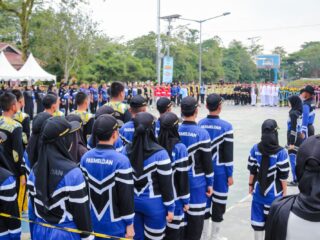 lomba-kreafor-pemuda-piala-wali-kota-medan,-ajang-asah-ketangkasan-pelajar-dalam-baris-berbaris