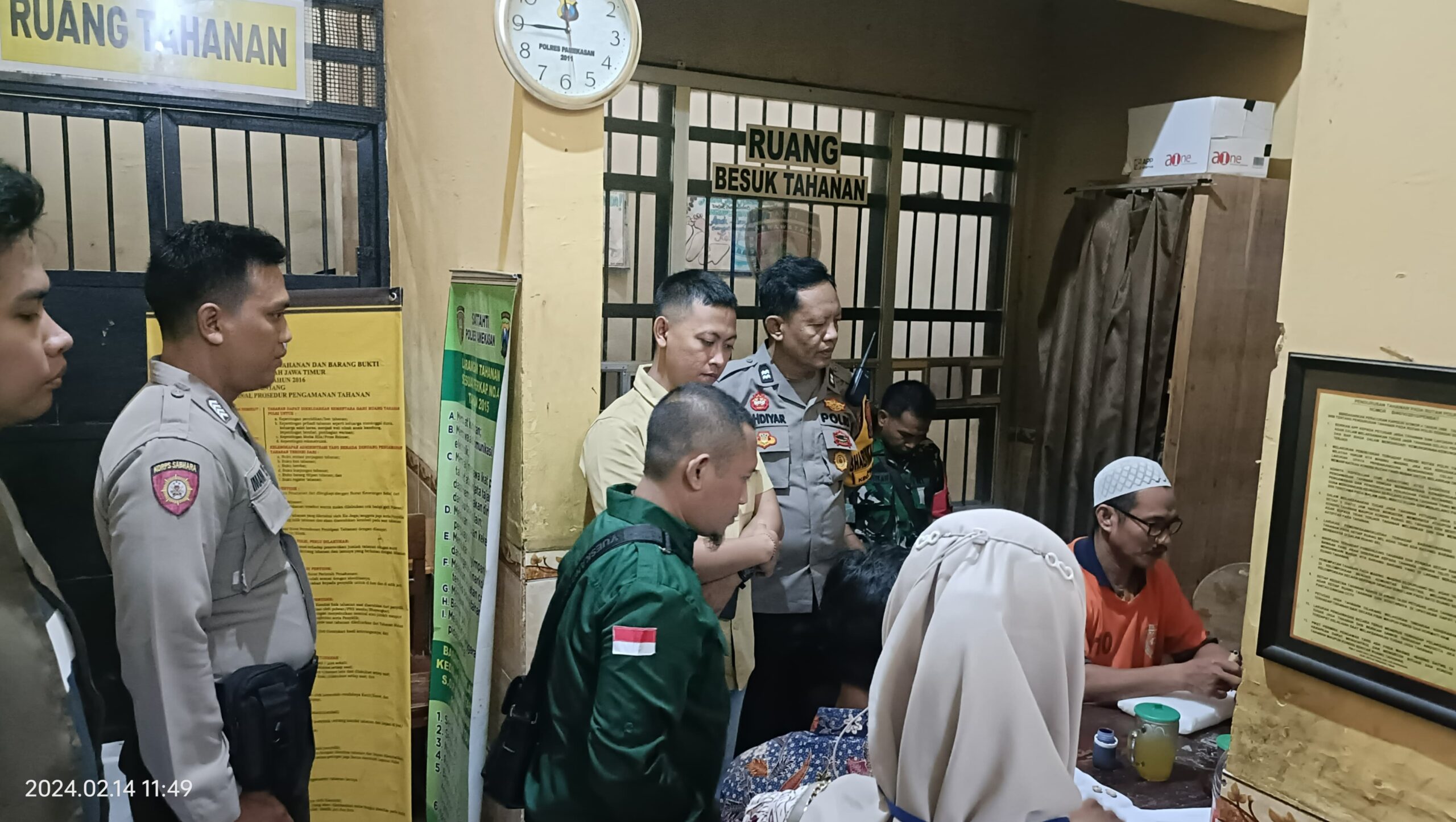 pemilu-2024,-puluhan-tahanan-diberikan-gunakan-hak-pilih-di-rutan-polres-pamekasan