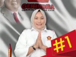 Partai Gerindra Unggul di Dapil 2 Lampung Selatan Yuti Ramayanti di Pastikan Mendapat Satu Kursi