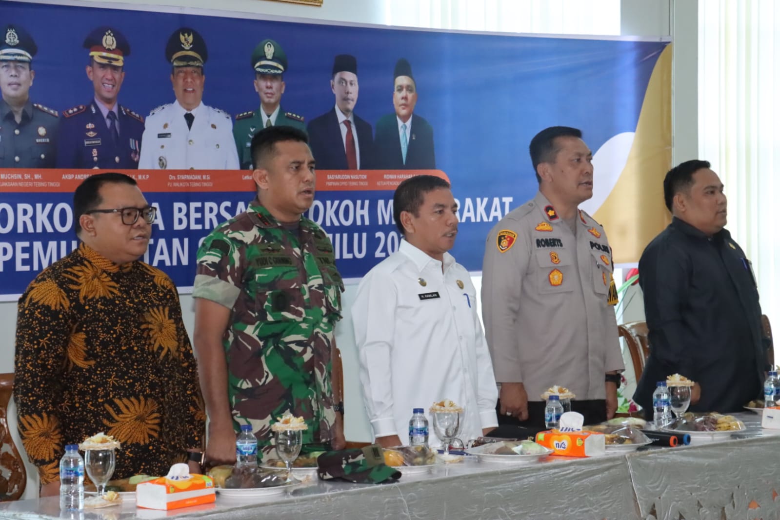 pasca-pemungutan-suara-damai,-polres-tebing-tinggi-rajut-silaturahmi-dengan-forkopimda-dan-tokoh-masyarakat