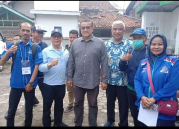 Tiga Caleg Terpilih Dari Partai Demokrat Kunjungan Ke Penghitungan Rekapitulasi PPK Kecamatan Ciparay