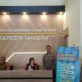 Kasiwas Polresta Tangerang Lakukan Monitoring Personel Yang Tugas Pelayanan Kepada Masyarakat