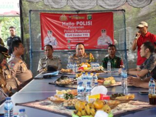 Kapolres Metro Jakarta Selatan Dialog Bersama Warga Kalibata Pancoran Untuk Cegah Trend Kejahatan Menjelang Datangnya RAMADHAN 1445 H