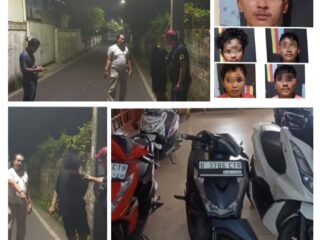 Komplotan Begal Motor Yang Beraksi Belasan Kali, Dibekuk Polres Metro Tangerang Kota