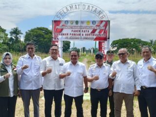 Penjabat (PJ) Gubernur Sultra bersama Pj Bupati Konawe Hadiri Panen Raya Tanaman Hortikultura