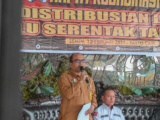 Pj. Wali Kota Padangsidimpuan Lepas Ke- 6 Kecamatan  Distribusi Logistik Pemilu 2024