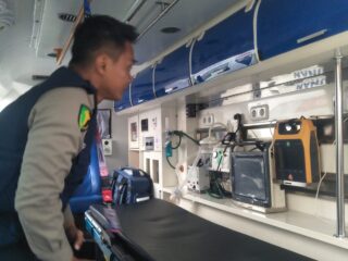 polda-sumut-siagakan-3-ambulans-bagi-atlet-alami-kecelakaan-f1-powerboat