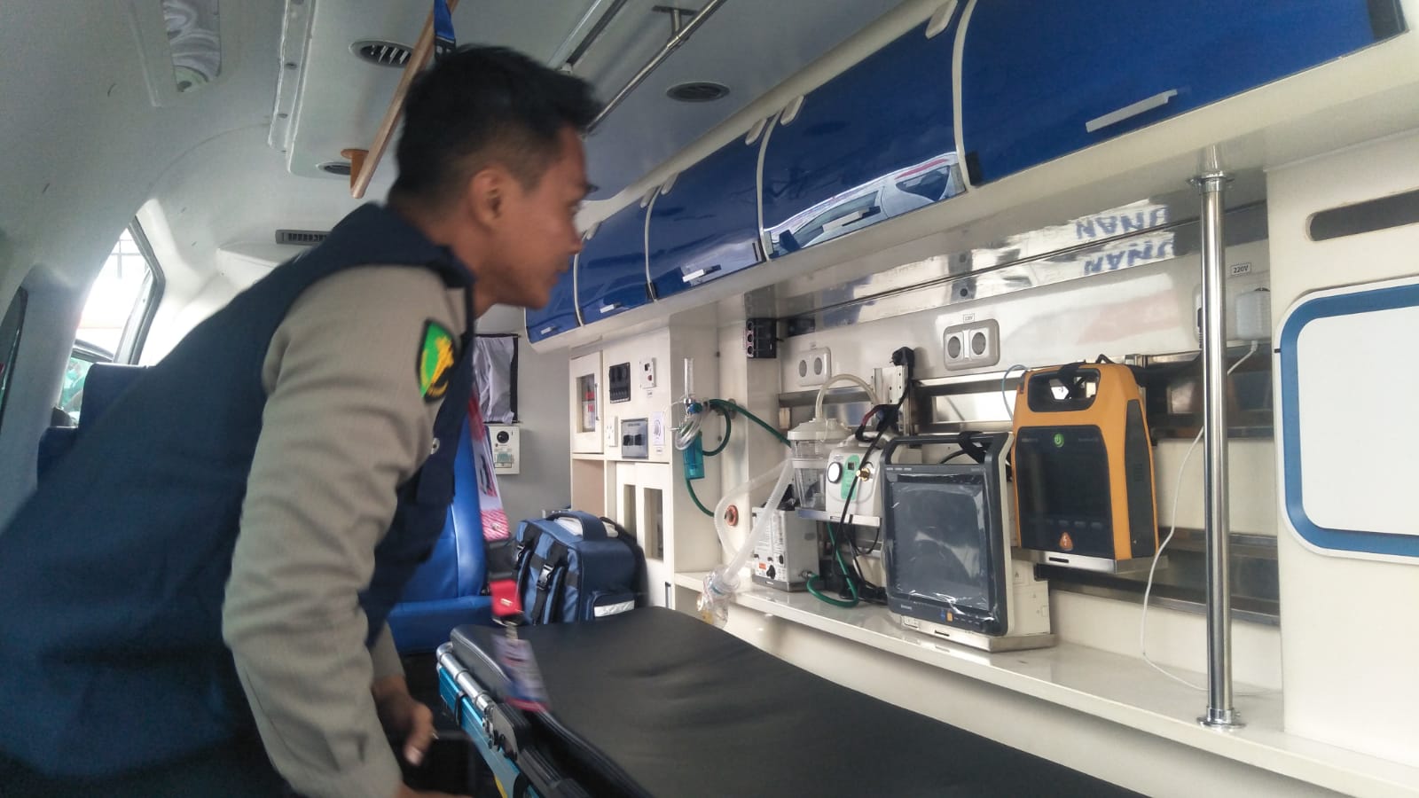 polda-sumut-siagakan-3-ambulans-bagi-atlet-alami-kecelakaan-f1-powerboat