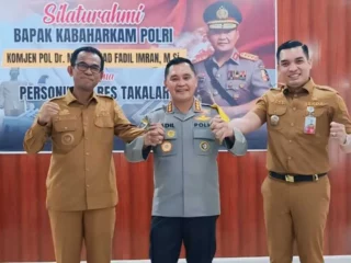 Pj Bupati Takalar Bersama Sekda Terima Kunjungan Kerja Kabaharkam Polri