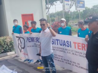 PST Gelar Aksi di Kejati Sumsel terkait Adanya Dugaan KKN di Kabupaten OI, OKI, Muba dan Banyuasin 