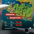 penerbangan-rute-makassar-banjarmasin-dibuka,-perkuat-posisi-sulsel-hub-indonesia-timur