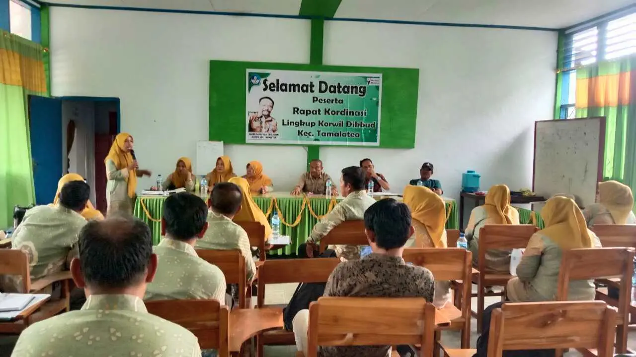 rakor-korwil-dikbud-kecamatan-tamalatea-dihadiri-kepsek,-ini-yang-dibahas