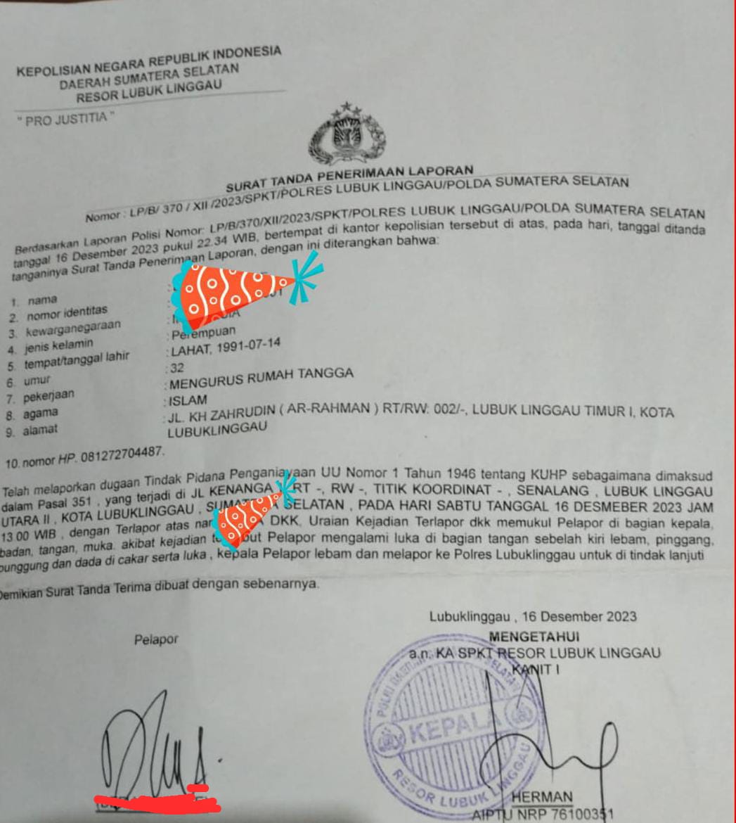 diduga-nyaris-empat-bulan-kasus-penganiayaan-dipolres-lubuklinggau-korban-menjerit-minta-keadilan