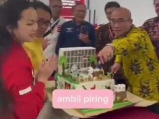 Sempat Viral Video Wasekjen PSI Pamer Potong Kue Perayaan HUT Ketua KPU