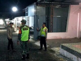 TNI-Polri di Pamekasan Gencarkan Patroli Sasar Rumah Kosong yang Ditinggal Mudik