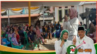 Kampanye Dialogis di Gunung Kembang Merapi Timur, Widia : Jadikan Kudai Jeme Merapi Timur untuk Jadi Wakil Bupati Lahat