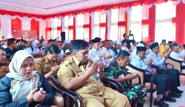 Plt.Sekda kota Padangsidimpuan Hadiri Rapat Pleno Terbuka Untuk Pengundian Nomor Urut Calon  Walikota dan Wakil Walikota Padangsidimpuan Tahun 2024.