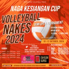 Turnamen Bola Volley Naga Kesiangan Cup 2024 Akan Segera Digulirkan