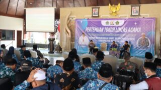 Kapolres Pamekasan Hadiri Giat Pertemuan Tokoh Lintas Agama Yang Digelar Oleh FKUB, Menuju Pilkada Damai