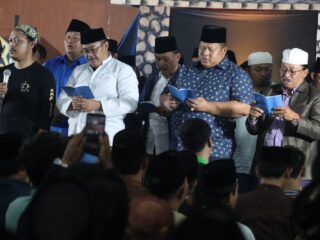 Bentuk Kedekatan Polres Dengan Masyarakat, Kapolres Pamekasan Hadiri Maulid Nabi Bersama Tokoh Agama dan Masyarakat Serta Komunitas Motor