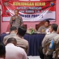 Kunker Kapolres Pamekasan Jelang Pilkada Serentak, Cek Kesiapan Polsek jajaran