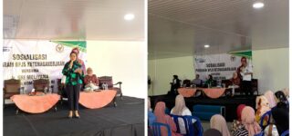 Sosialisasi BPJS Ketenagakerjaan di Lahat Bersama DPR RI Sri Meliyana